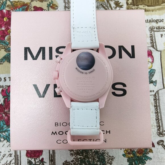 🎊NWT🎊Swatch X Omega MoonSwatch Mission To The Venus Watch - Picture 2 of 5